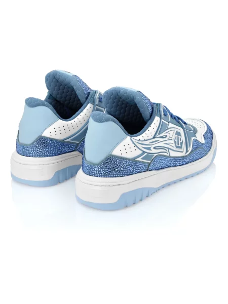 Sneakersy Philipp Plein niebieskie