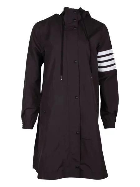 Парка Thom Browne с качулка сиво