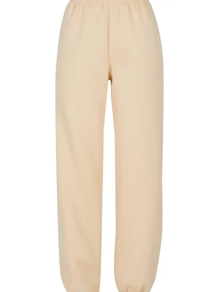 Urban Classics Kalhoty Essential pastelově žlutá