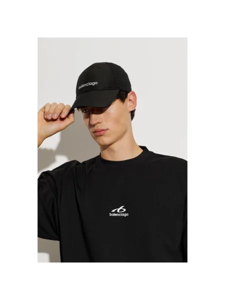 Czapka z daszkiem Balenciaga czarna