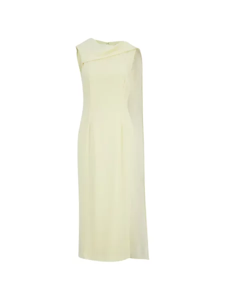 Rochie midi Roland Mouret galben