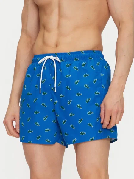 Fürdőruha Lacoste kék