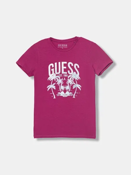 Guess tričko s růžové