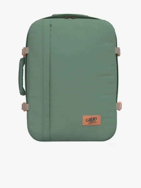 CabinZero Classic 44 l zsályás erdei túra hátizsák. Méret: 44 l zöld
