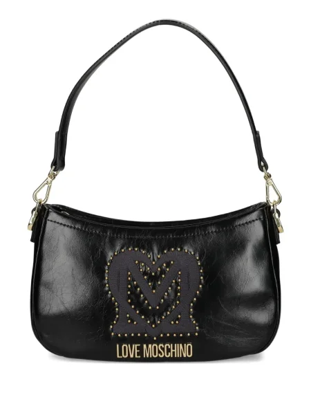 Чанта Love Moschino с шипове черно