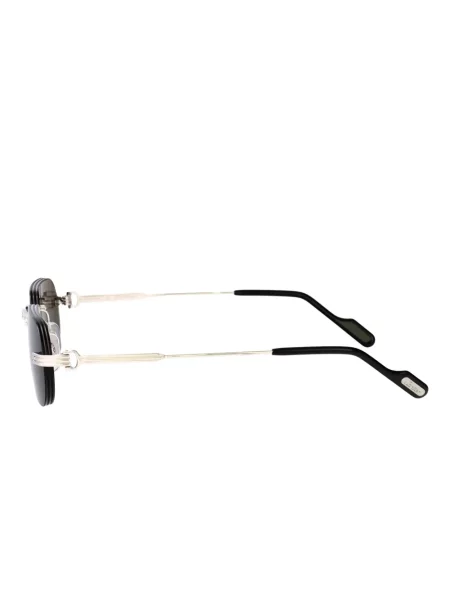 Ochelari de soare Cartier Eyewear argintiu