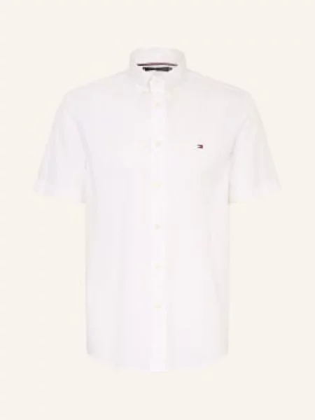 Tommy Hilfiger Koszula Z Krótkim Rękawem Regular Fit weiss biała