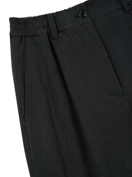 Pantaloni Studio Tomboy plisate negru