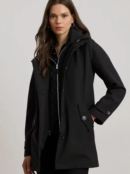 Палто Lauren Ralph Lauren черно