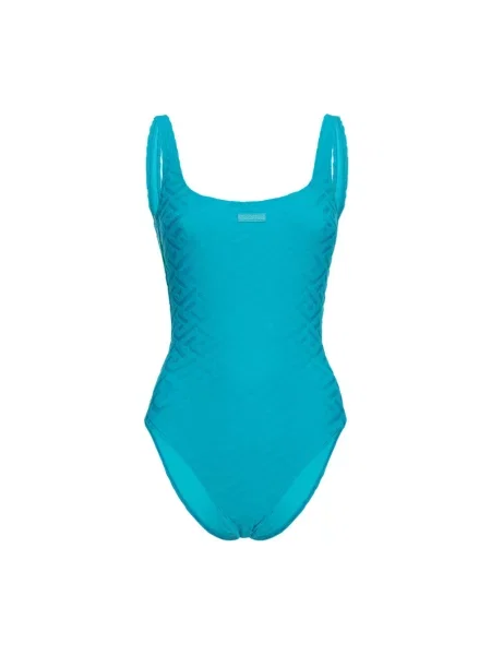 Stroj jednoczęściowy Versace niebieski