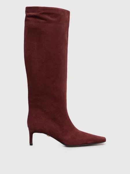 Замшеві чоботи Babe Pay Pls бордові