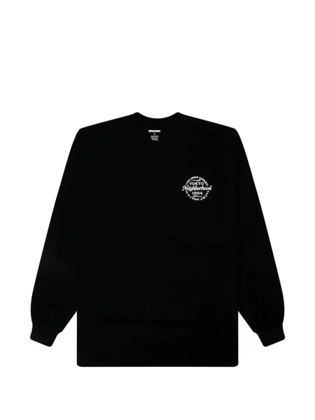 Tricou Neighborhood cu imagine negru