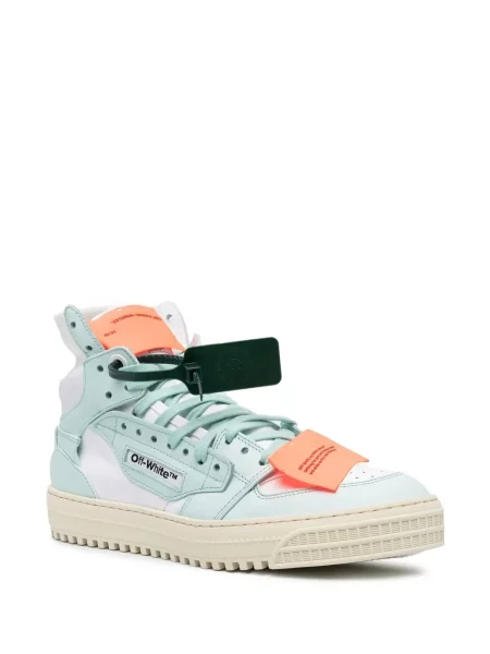 Nėriniuotos sportbačiai Off-white su raišteliais