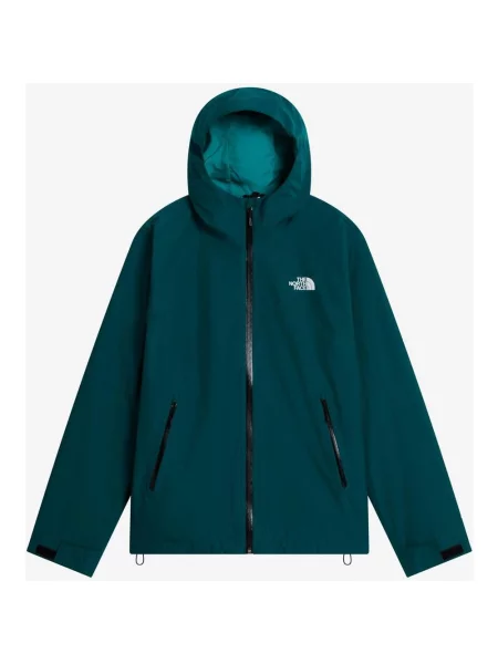 Kurtka z kapturem The North Face DryVent Zip-In kaktusowy S zielony