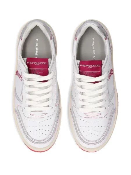 Sneakerși Philippe Model Paris din piele alb
