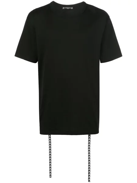 Tricou Mastermind World cu decolteu în U negru