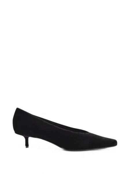 Pantofi cu toc Loulou De Saison de catifea negru