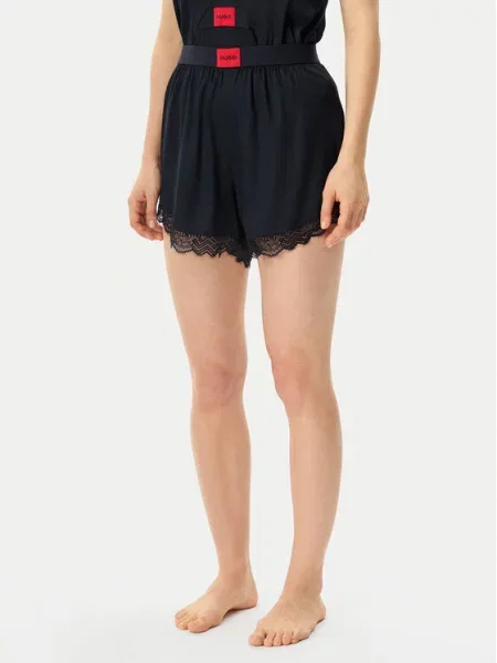 HUGO Піжамні шорти Red Label чорний