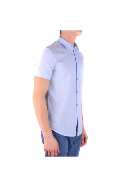 Koszula dżinsowa Armani Jeans niebieska