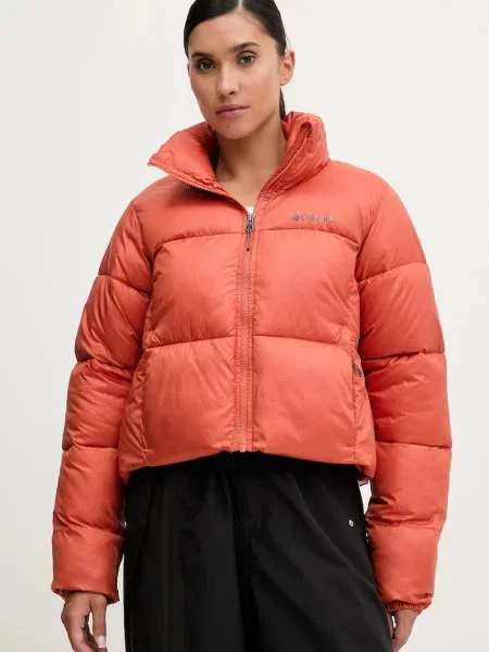 Columbia Bunda Puffect Colorblock oranžová