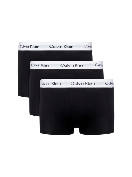 Alacsony derekú alsó Calvin Klein Jeans fekete
