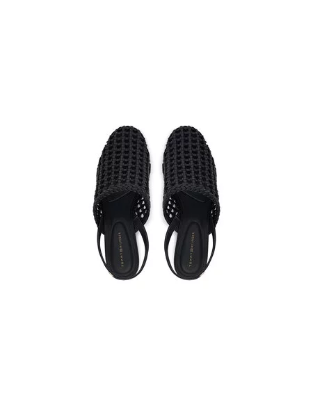 Lodičky Tommy Hilfiger Pointed Toe čierna