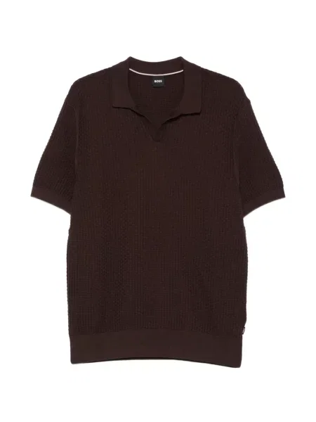 Tricou cu decolteu în v Boss cu decolteu în V maro