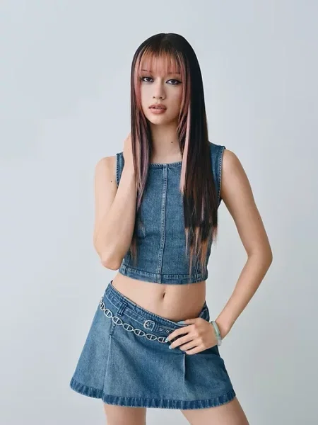 Tricou Gap scurt albastru