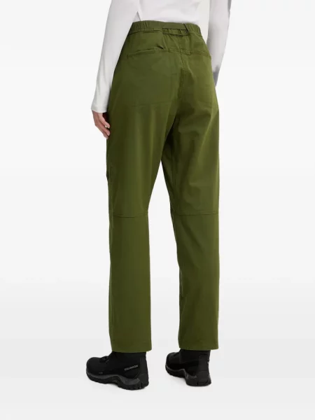 Cu centură pantaloni The North Face verde