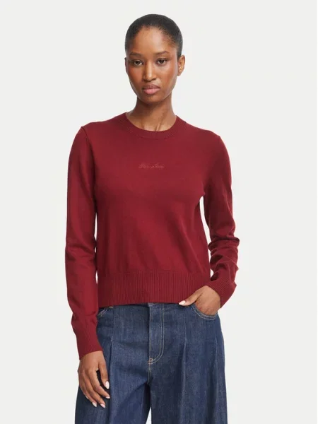 Guess Jeans Светр Бордовий