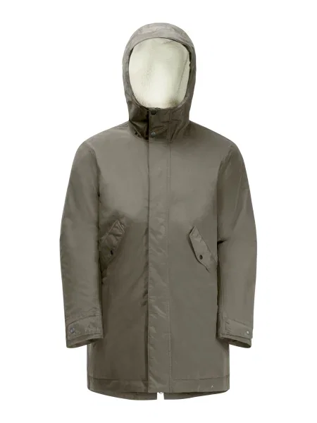 Dámska zimná bunda Jack Wolfskin Talforst Parka anis