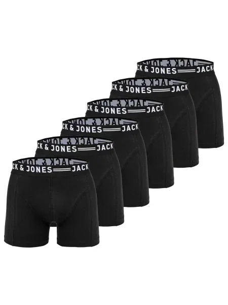 JACK & JONES Boxeralsók fekete fehér