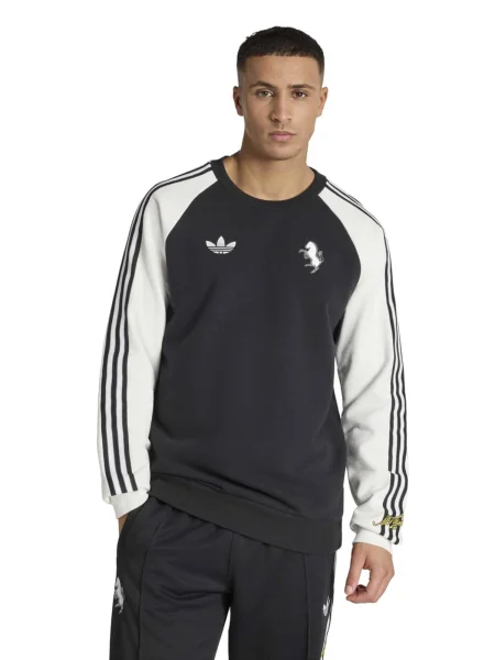 ADIDAS PERFORMANCE Sportska sweater majica Juventus Turin FC Originals crna bijela