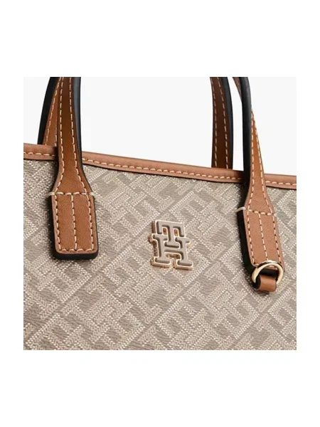 Geanta crossbody Tommy Hilfiger bej