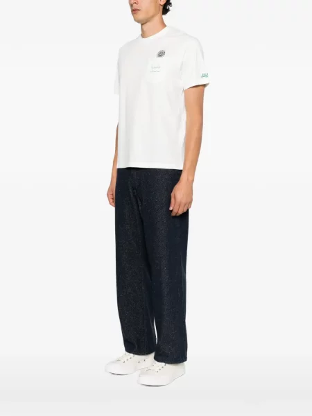 Tricou Mc2 Saint Barth cu imagine alb