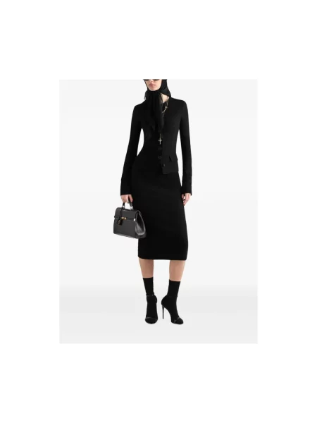Sweter Dolce And Gabbana wełniany czarny