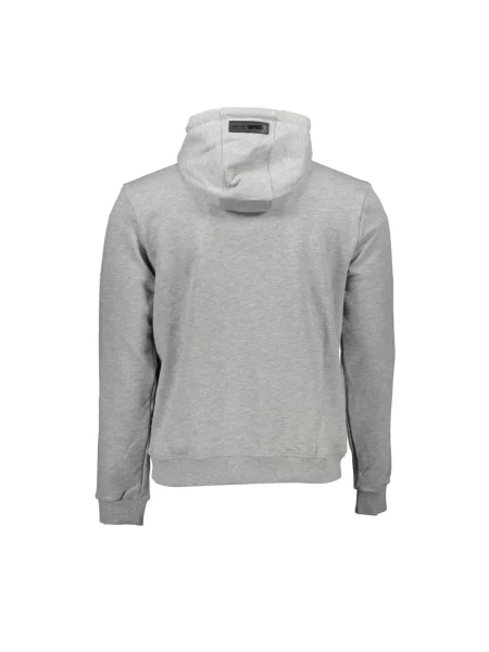 Bluza z kapturem Plein Sport z kapturem szara