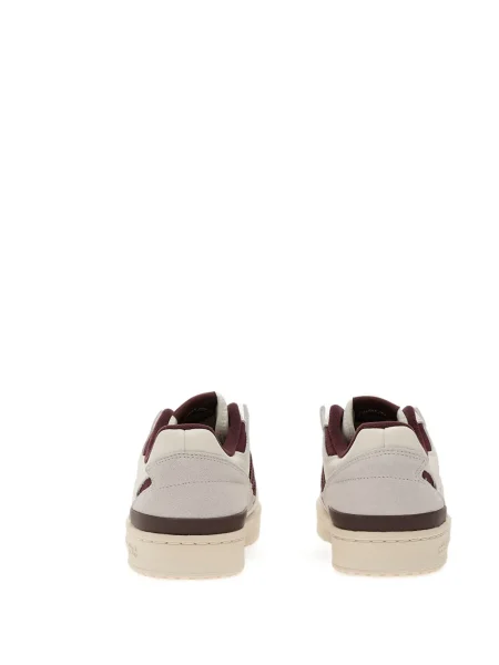 Sneakerși Adidas Gazelle din piele cu bretele albastru