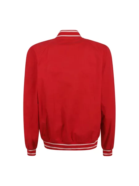 Kurtka bomber Alexander Mcqueen czerwony