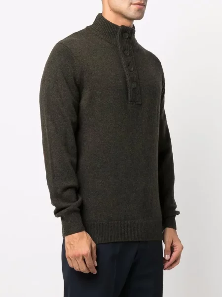 Pulover Barbour de lână verde
