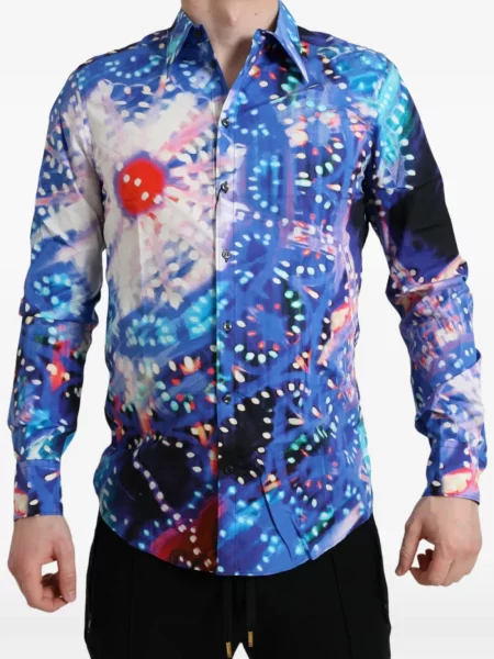 Cămașă Dolce & Gabbana albastru