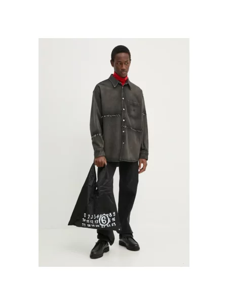 Maison Margiela koszula jeansowa szara