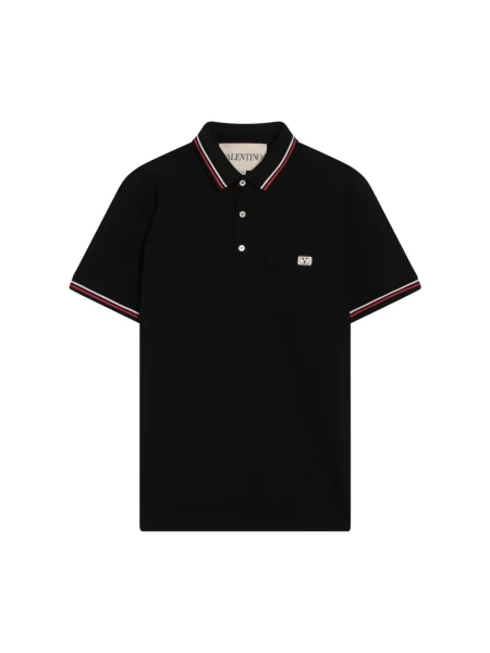 Koszulka polo Valentino Garavani czarna