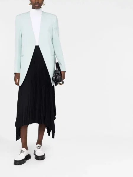 Vilnonis švarkas Jil Sander žalia