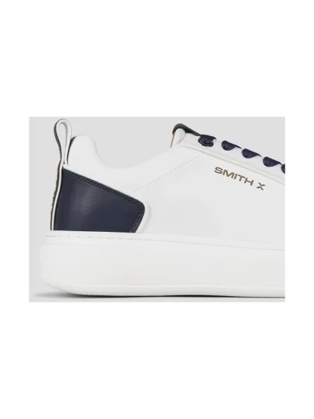 Sneakersy Alexander Smith z kamieniami białe