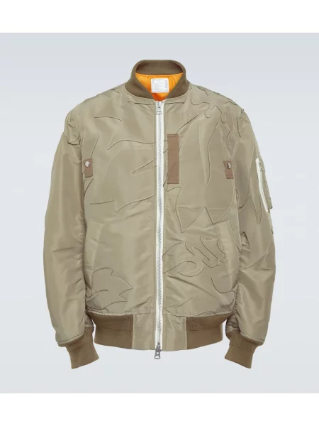 Bomber jakna Sacai keper zelena