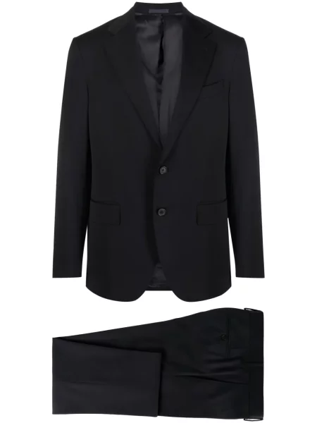 Costum Caruso de lână albastru