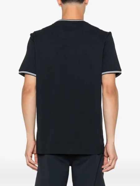 Tricou Boss cu decolteu rotund albastru