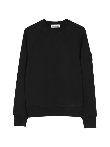 Hanorac Stone Island cu strasuri negru