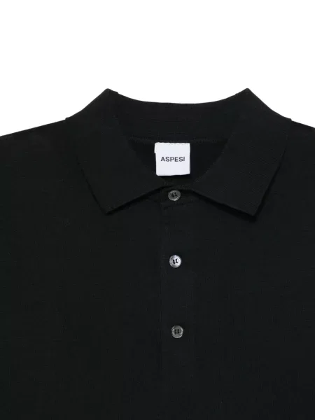 Polo Aspesi negru